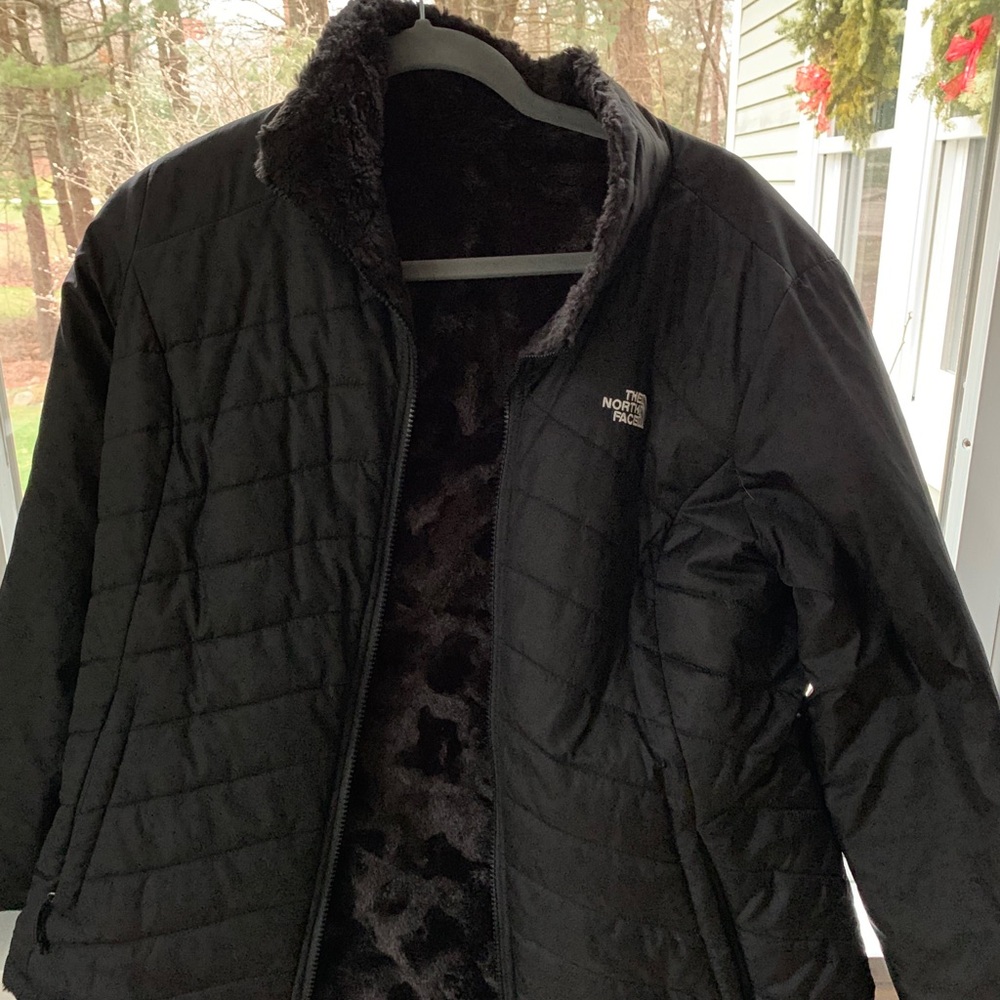 North face reversible jacket